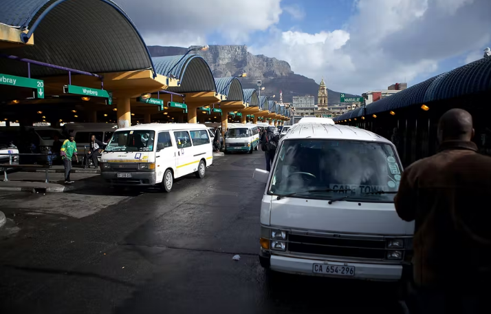 Minibus taxis ferry millions of South Africans around each day. Morne De Klerk/Getty Images