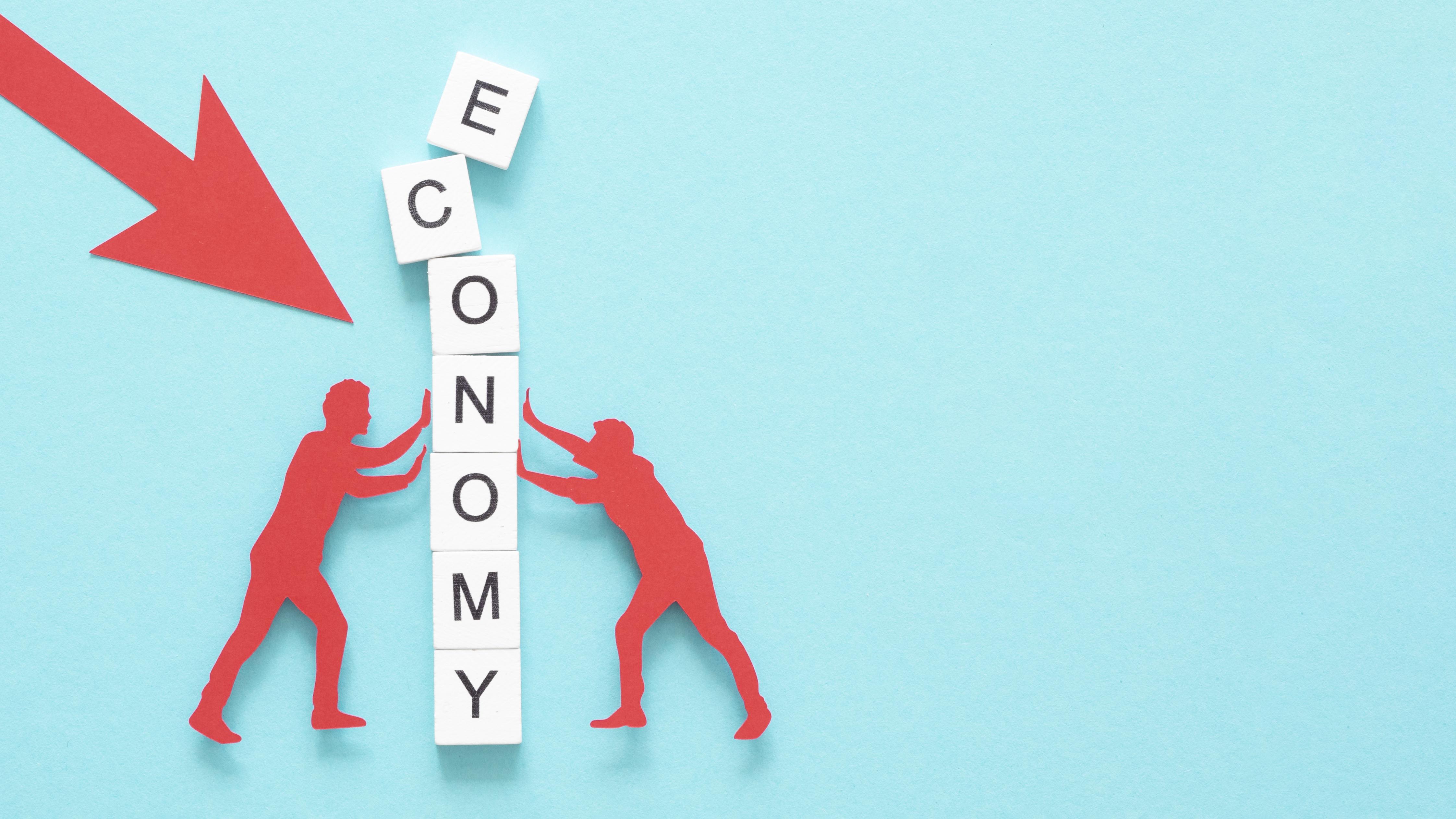 top-view-abstract-representation-financial-crisis