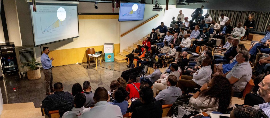 A previous Founders at Work (FAW) - masterclass in partnership with FNB and Art of Scale