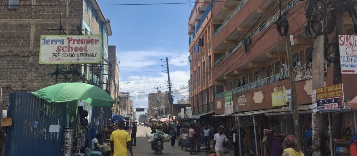 Kenya street scene