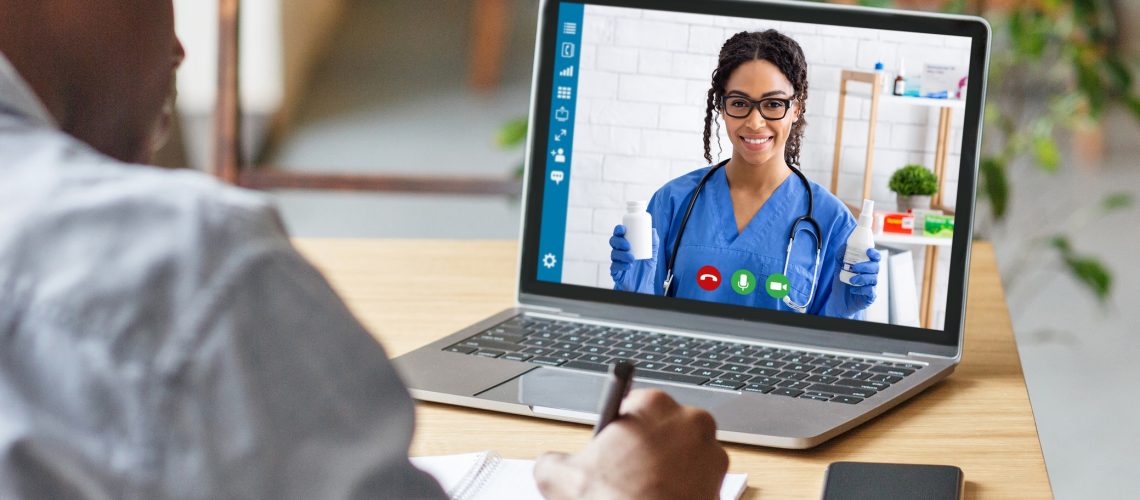 Virtual healthcare or telemedicine