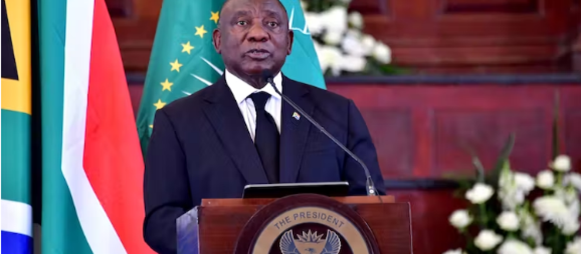South Africa and Russia President Cyril Ramaphosa