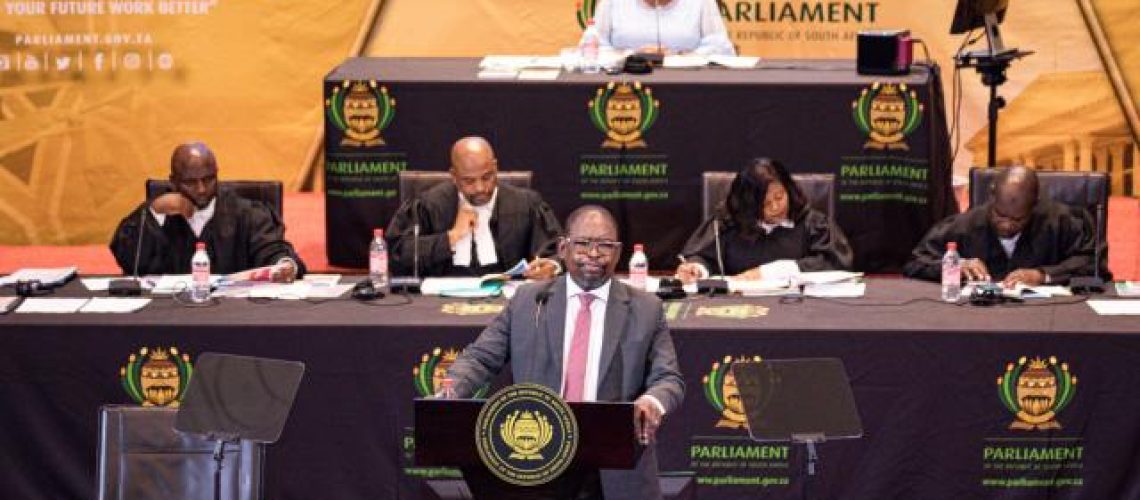 enoch-godongwana-parliament-podium